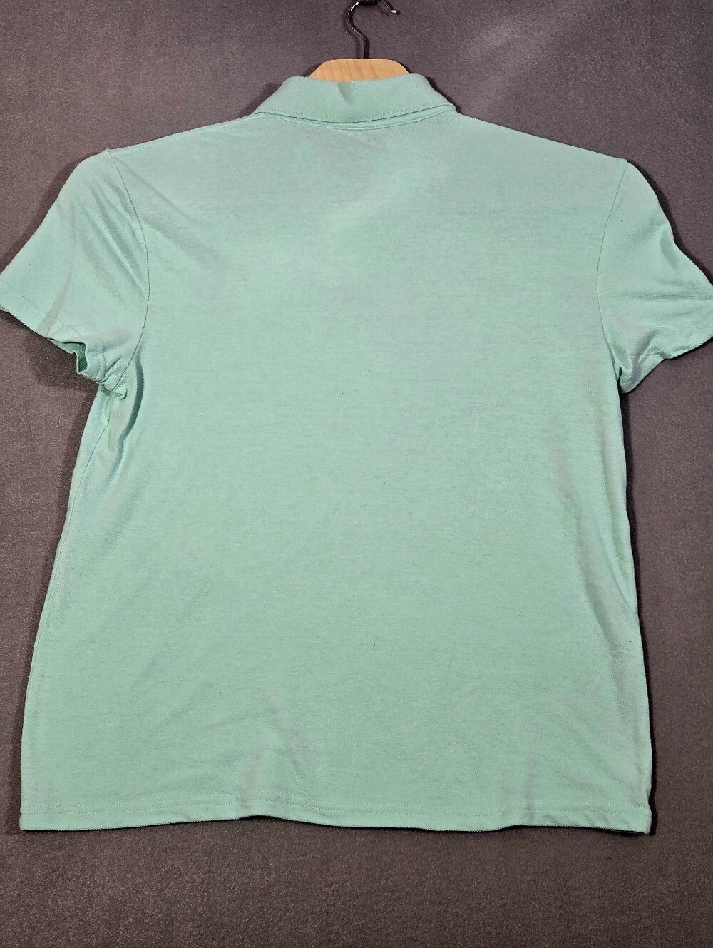Peanuts Men's Mint Green Polo with Embroidered Golf Snoopy - Picture 3 of 9